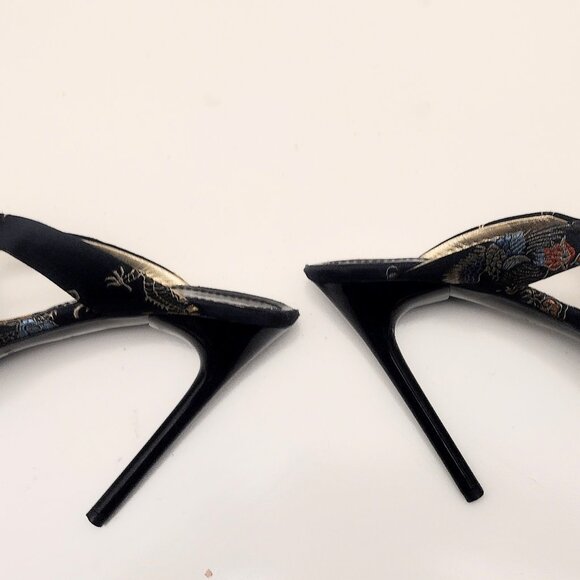 Casadei Vintage Limited Edition Geta Platform Heels - Picture 7 of 8